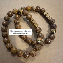 Load image into Gallery viewer, Iota Phi Theta brown bracelet.
