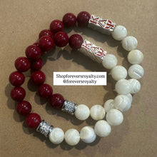 Load image into Gallery viewer, Krimson Kappa Alpha Psi bracelet.