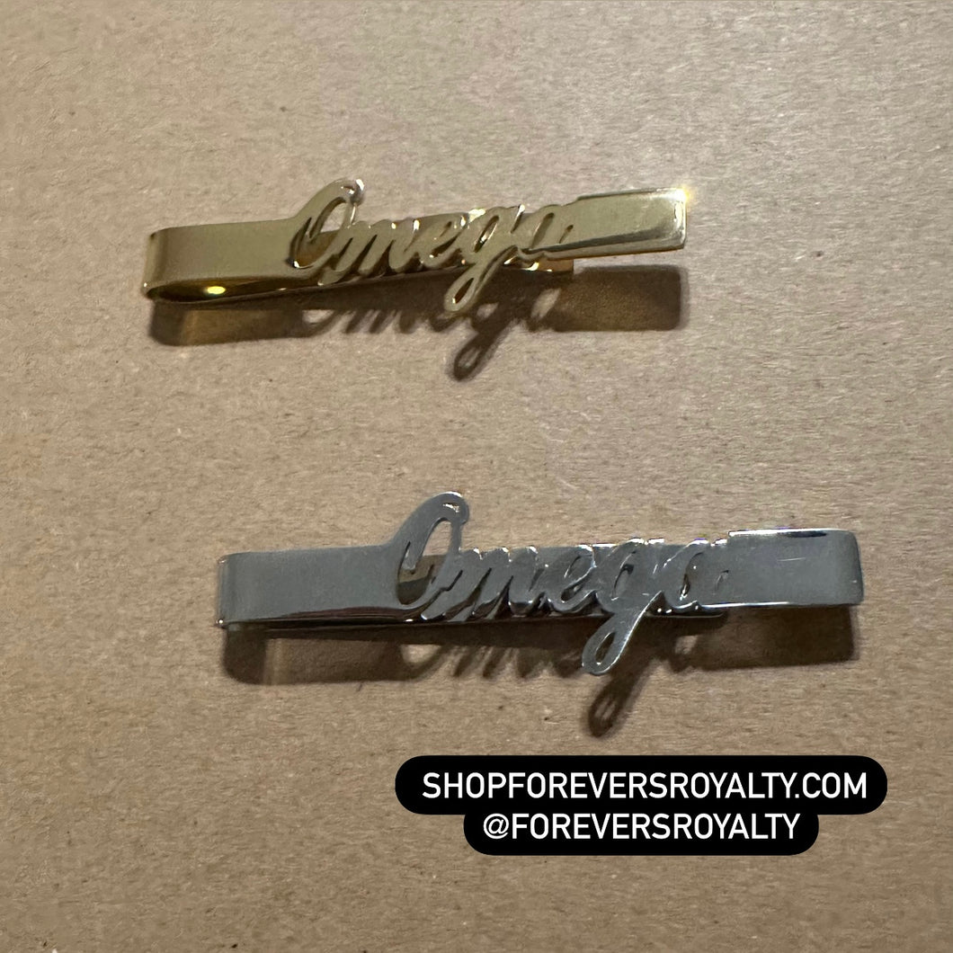 Omega Tie clip.