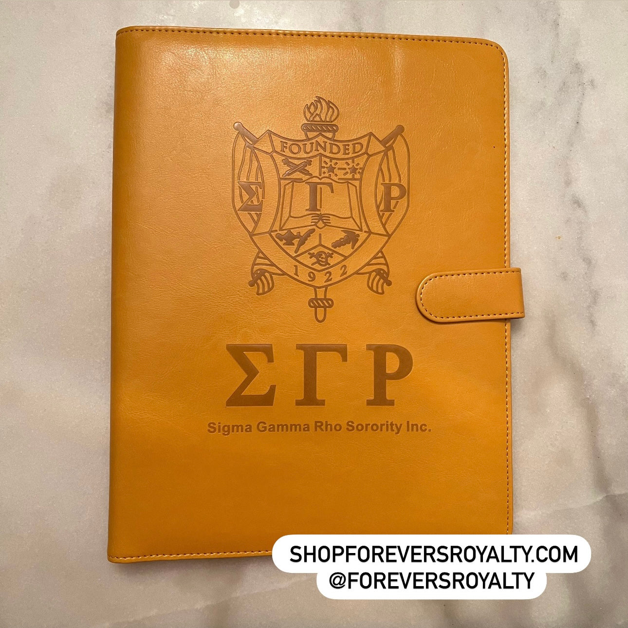 Sigma Gamma Ho Sooity Padfolio - Geek Oganization Gift