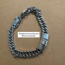 Load image into Gallery viewer, Silver Iota Phi Theta metal bracelet