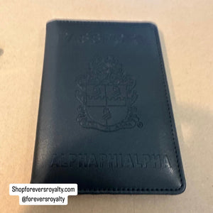 Alpha passport cover