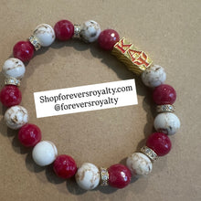Load image into Gallery viewer, Gold Kappa Alpha Psi bracelet.