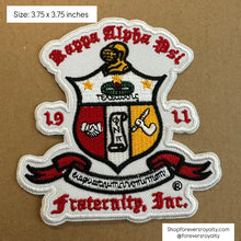 Load image into Gallery viewer, Kappa Alpha Psi shield patch