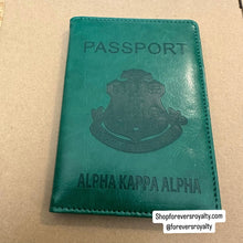 Load image into Gallery viewer, Dark Green AKA passport cover