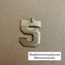 Load image into Gallery viewer, Gold Iota Phi Theta number