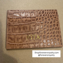 Load image into Gallery viewer, Leather Iota wallet.