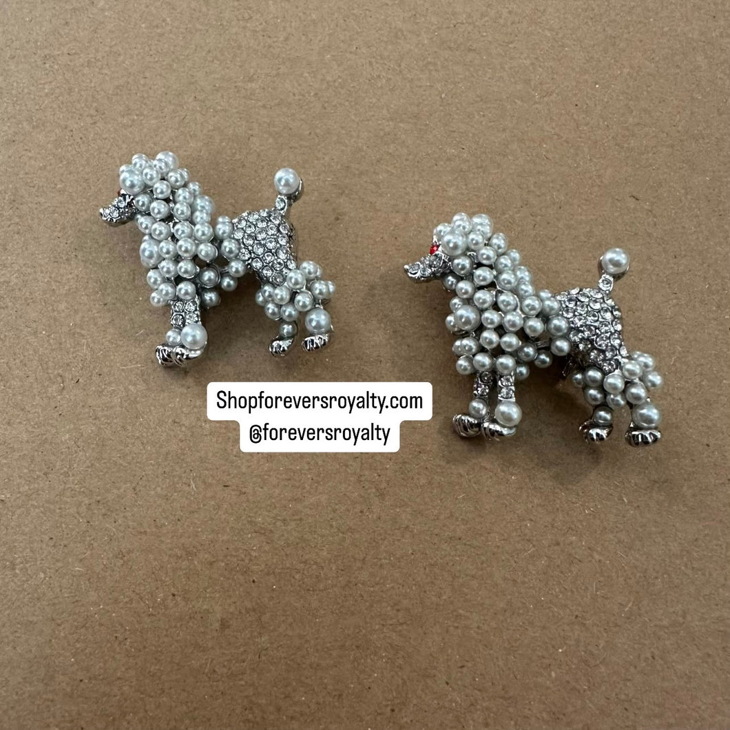 Sigma Gamma Rho poodle pin