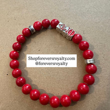 Load image into Gallery viewer, The red Diva bracelet.