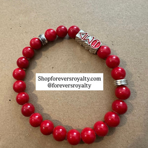 The red Diva bracelet.
