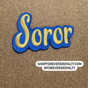 Sigma Soror patch.