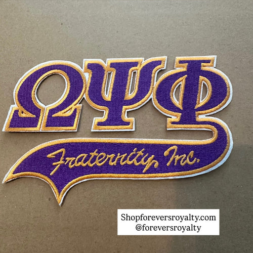 Omega Psi Phi patch.
