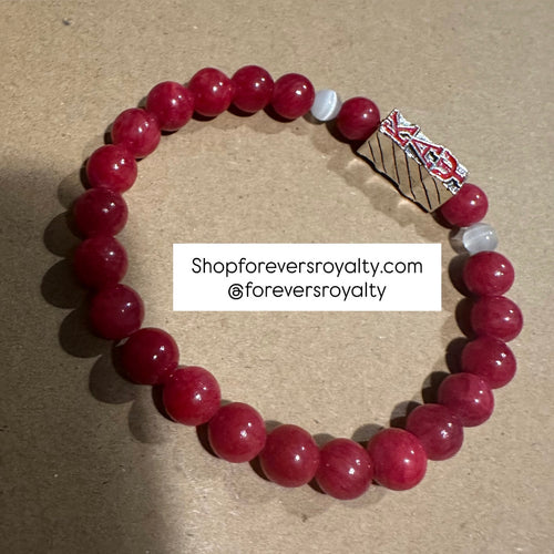 Red Kappa Alpha Psi bracelet