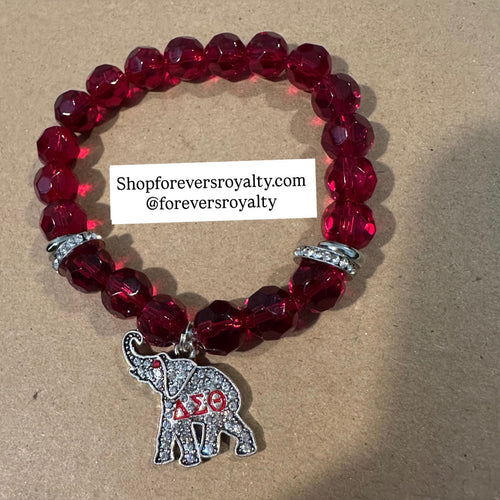 Red elephant Delta bracelet
