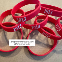 Load image into Gallery viewer, Delta Sigma Theta 1913 wristband