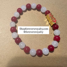 Load image into Gallery viewer, The red and gold Kappa bracelet