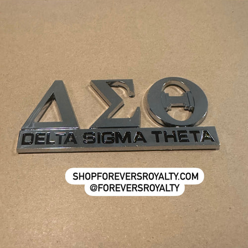 Delta Sigma Theta car decal