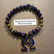 Load image into Gallery viewer, Omega Psi Phi Bruhz bracelet