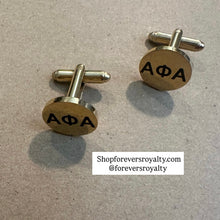 Load image into Gallery viewer, Alpha Phi Alpha cuff links