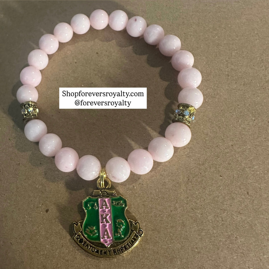 Pink and gold AKA Bracelet