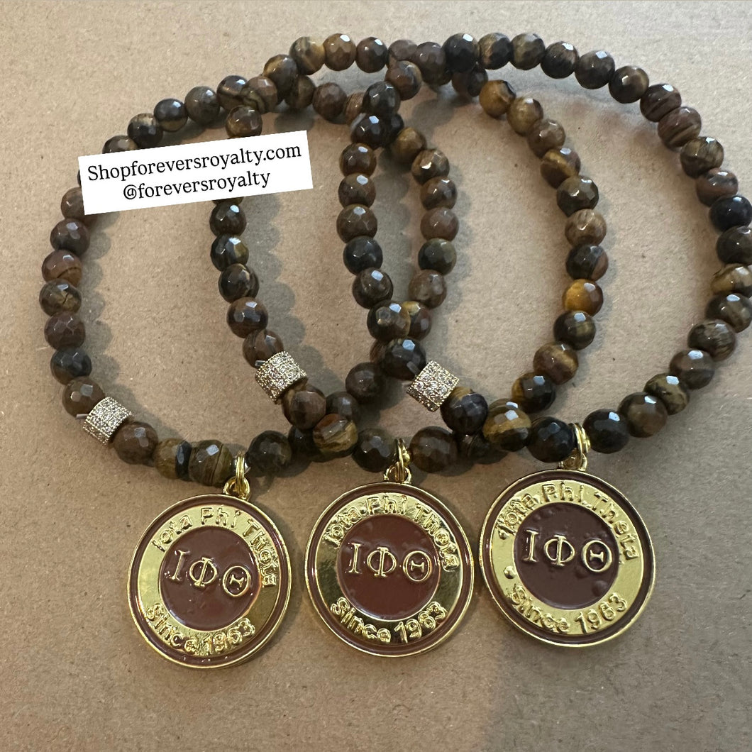 The Iota Phi Theta circle bracelet