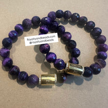 Load image into Gallery viewer, Gemstone Omega Psi Phi bracelet.