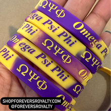 Load image into Gallery viewer, Omega Psi Phi wristband