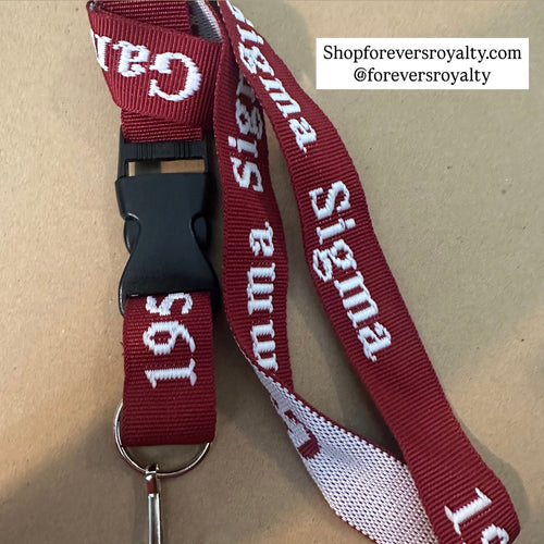 Gamma Sigma Sigma lanyard