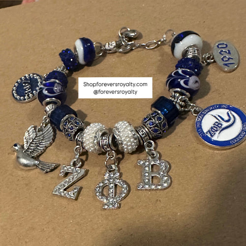 New Zeta charm bracelet