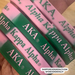 Alpha Kappa Alpha wristband