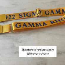 Load image into Gallery viewer, Sigma Gamma Rho purse strap