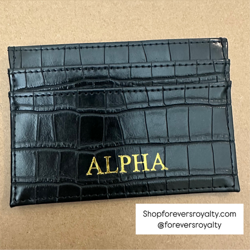 Black Alpha wallet