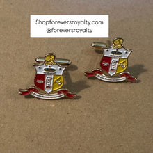 Load image into Gallery viewer, Kappa Alpha Psi cuff links