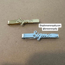 Load image into Gallery viewer, Sigma Tie clip.