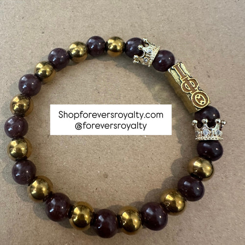 Crown Iota Phi Theta bracelet.