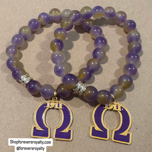 Big Omega Psi Phi bracelet.