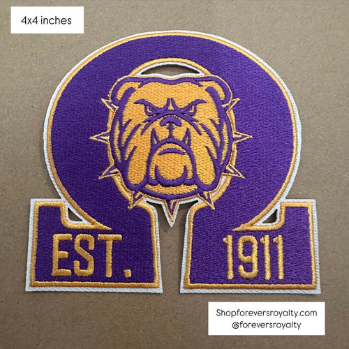 Omega Psi Phi patches