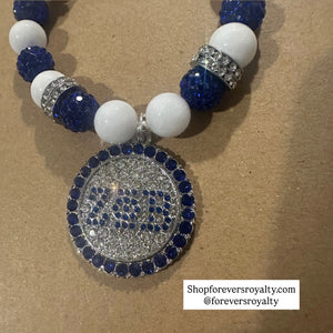 Zeta Phi Beta bling bracelet