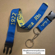 Load image into Gallery viewer, Sigma Gamma Rho lanyard.