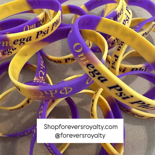 Omega Psi Phi wristbands