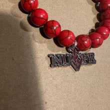 Load image into Gallery viewer, Red Kappa Alpha Psi Nupe bracelet