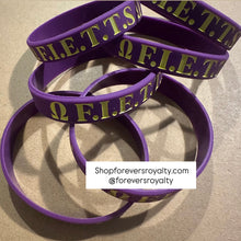 Load image into Gallery viewer, Omega Psi Phi wristband