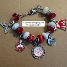 Load image into Gallery viewer, Delta Sigma Theta charm bracelet