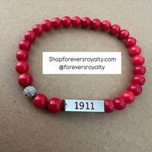 Load image into Gallery viewer, Mini Kappa Alpha Psi bracelet.