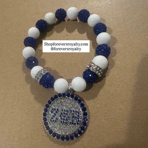 Zeta Phi Beta bling bracelet