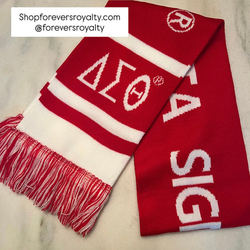 Delta Sigma Theta scarf