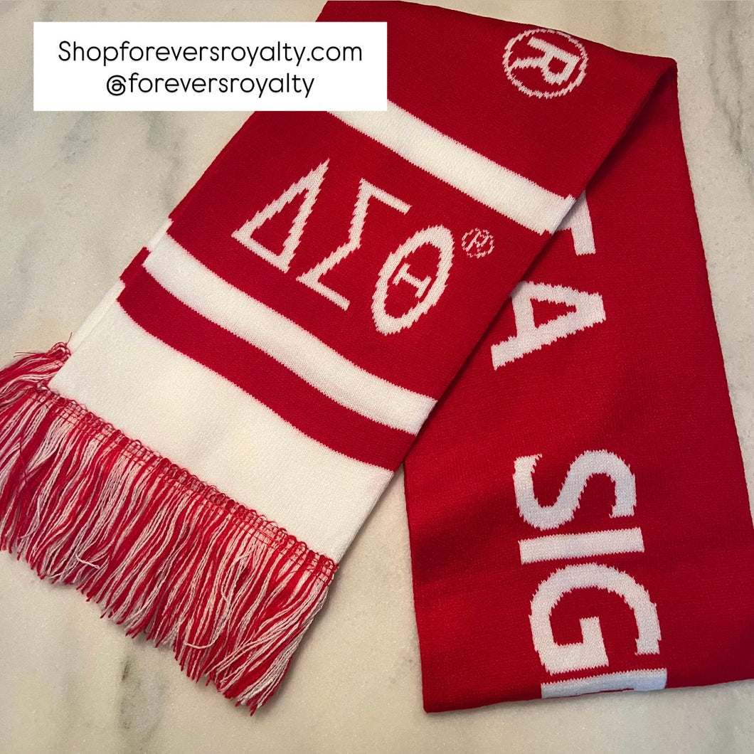 Delta Sigma Theta scarf