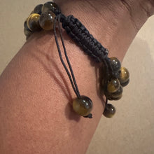 Load image into Gallery viewer, Brown tigers eye double bracelet