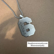 Load image into Gallery viewer, Silver Phi Beta Sigma necklaces