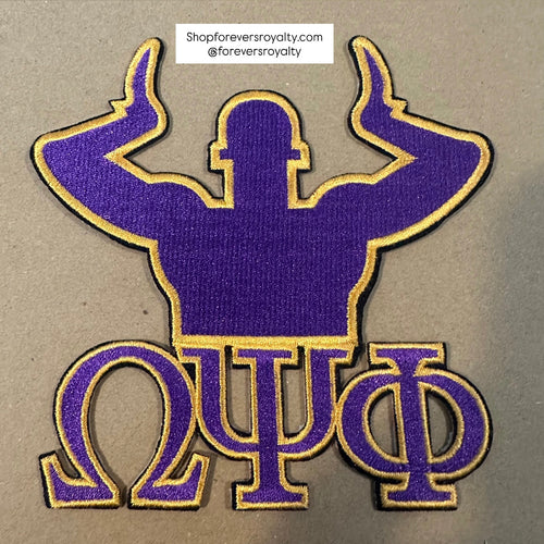 Omega Psi Phi patches